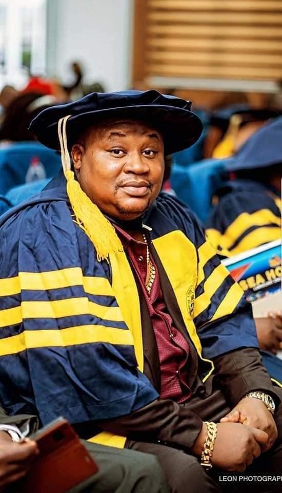 Celebrity Bar Man Cubana Chief Priest Awarded A Doctorate Degree By A University In Ghana