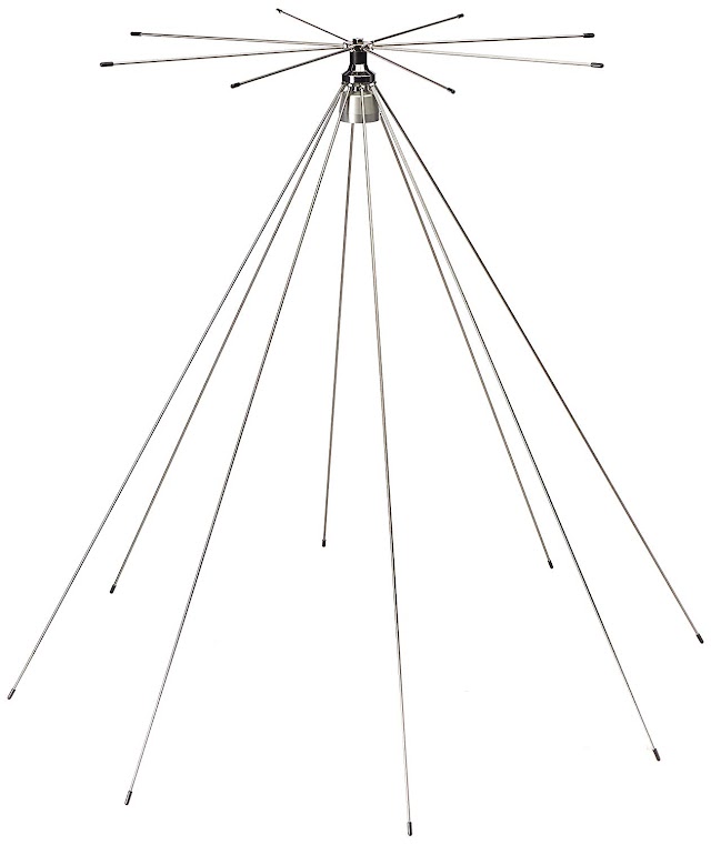 Tram 1410 Broad Band Discone/Scanner Base Antenna