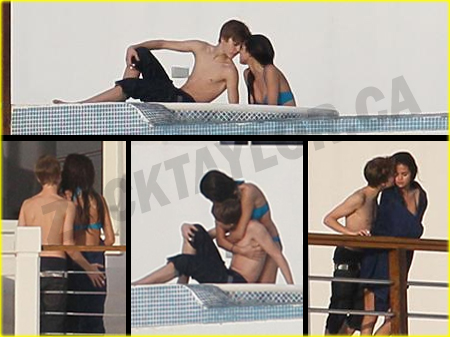 bieber+and+selena+gomez+on