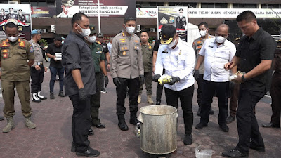 8 Bulan Satresnarkoba Polrestabes Medan Berhasil Amankan Sabu Seberat 363,4 Kg Dan Ganja Seberat 203,8 Kg