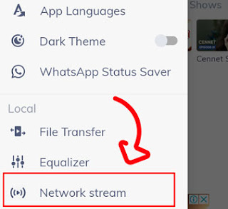 Settings_Network stream picture