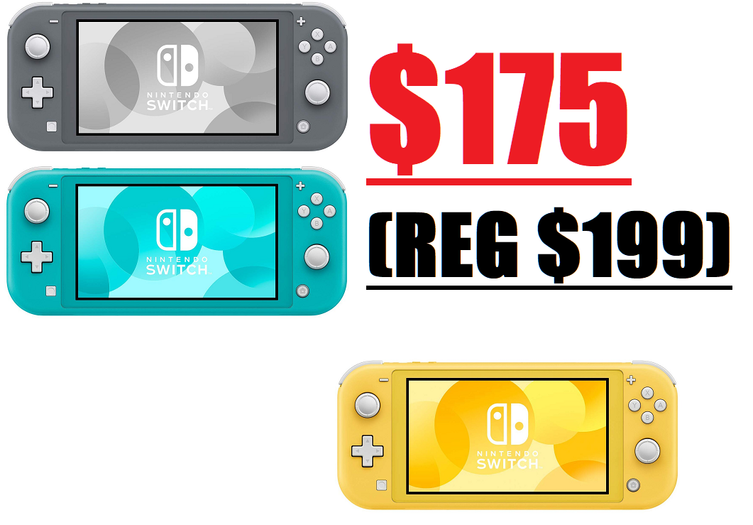 Nintendo Switch Lite $175 (Reg $199) + Free Shipping ...