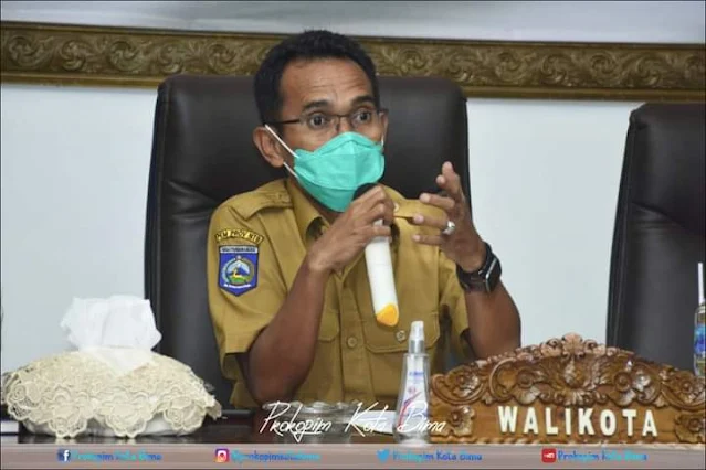 Wali Kota Bima Keluarkan Surat Edaran - Perketat Protokol Covid-19