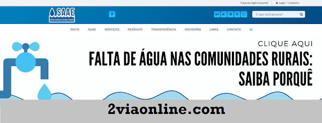 Segunda Via SAAE Itaúna