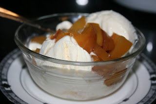 Fresh Peach Compote recipe. This is made in the slow cooker and is absolutely delicious and wonderful!