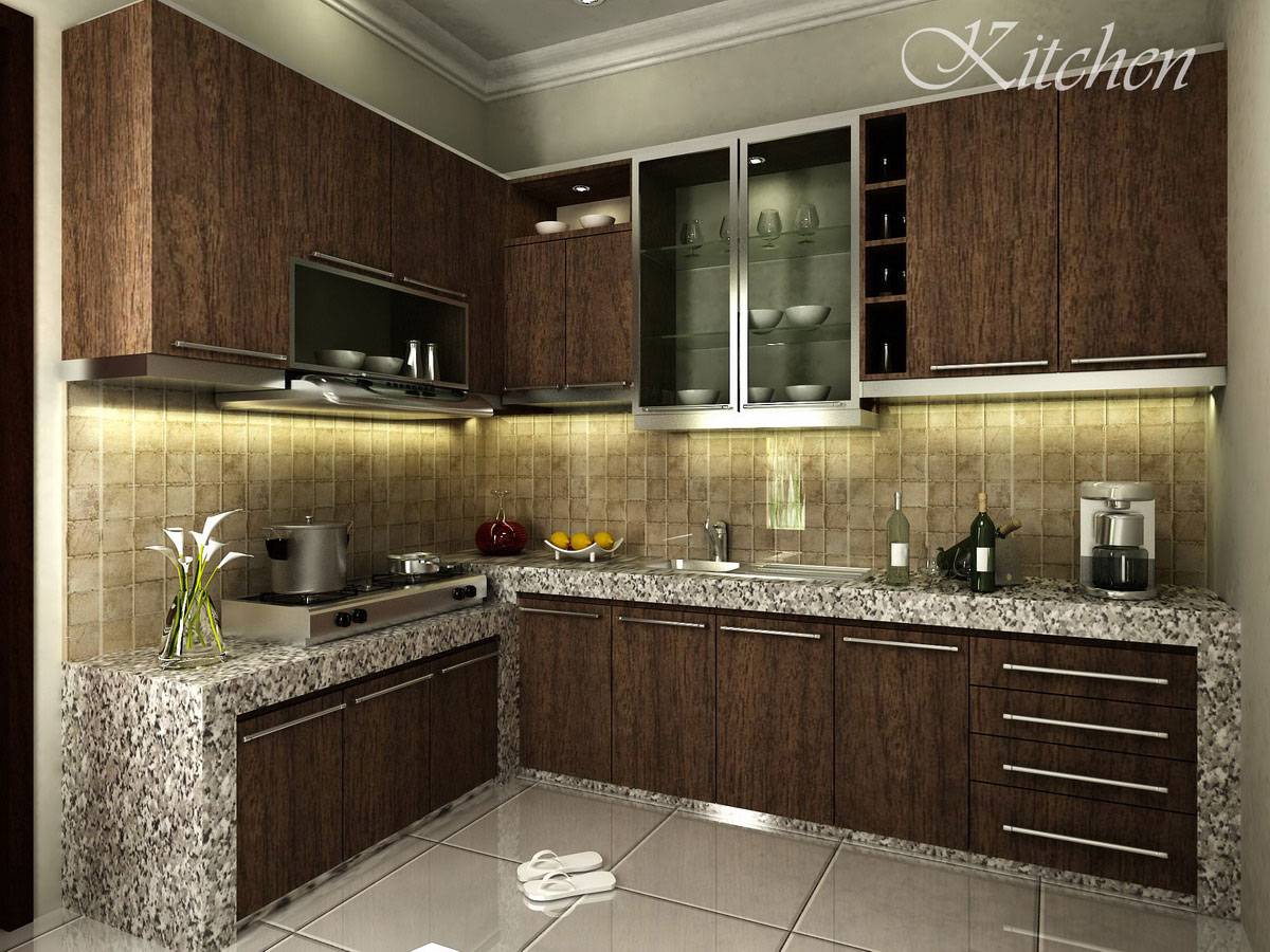 6 Tips Reka Bentuk Dapur  Kecil Simple Small Kitchen 