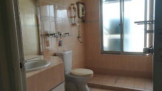 furnished and renovated bathroom