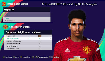 PES 2021 Faces Shola Shoretire by SS 44