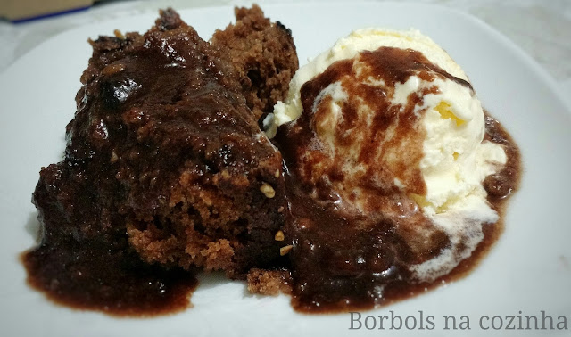 Bolo de Chocolate afogado Zero Açúcar