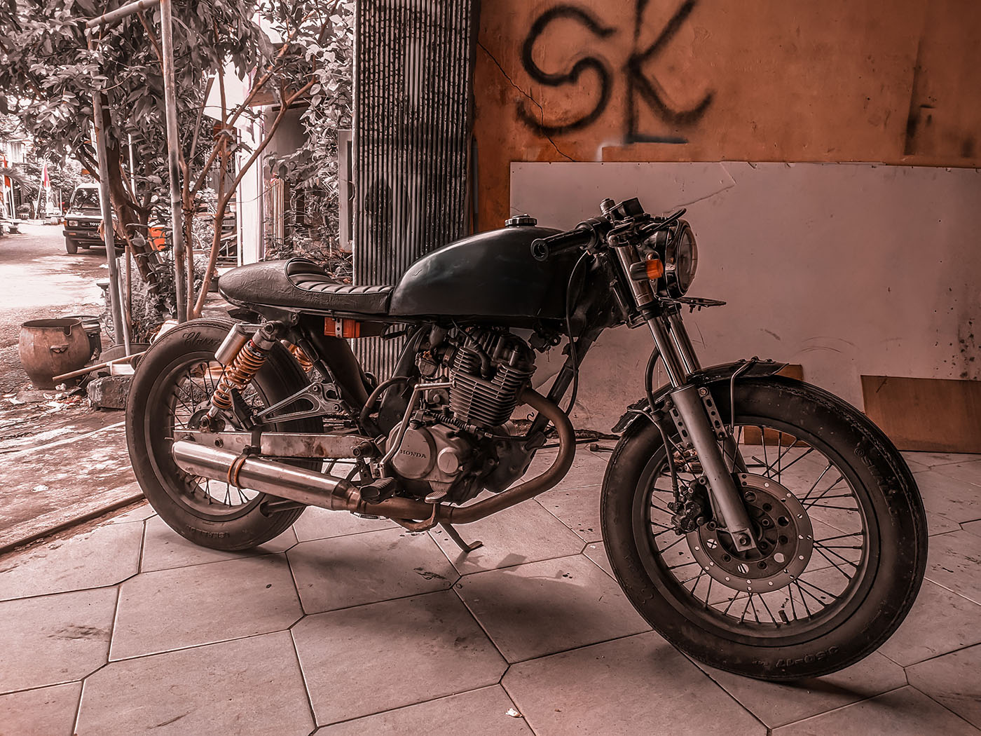 motor custom megapro