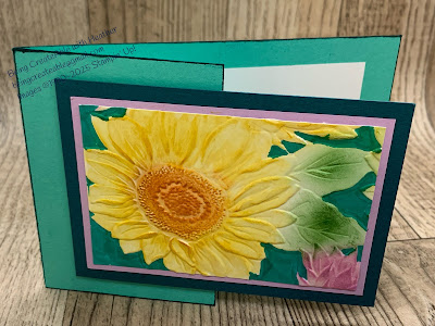 Sunflowers 3D Embossing Folder, Stampin' Up!