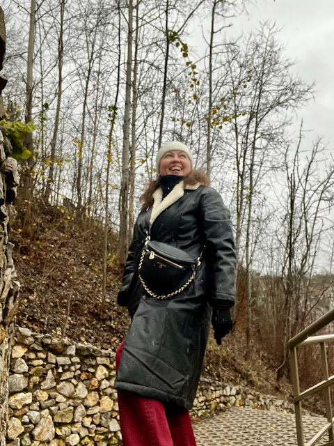 Płaszcz skórzany Bonprix / Bonprix leather coat