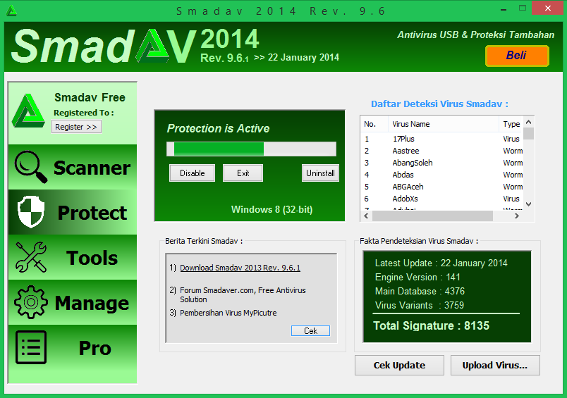 Smadav Pro 9. 7 Terbaru April 2. Download Gratis. Smadav Pro 9 ...