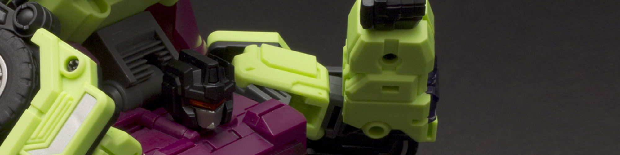 GRAVITY BUILDER - GB-01A SCRAPER & GB-01B MIXER TRUCK [by GENERATION TOY]