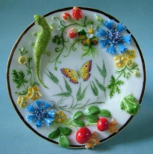 handmade miniature porcelain