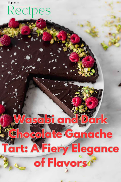 Wasabi and Dark Chocolate Ganache Tart: A Fiery Elegance of Flavors