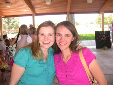 Heather and Sherrie