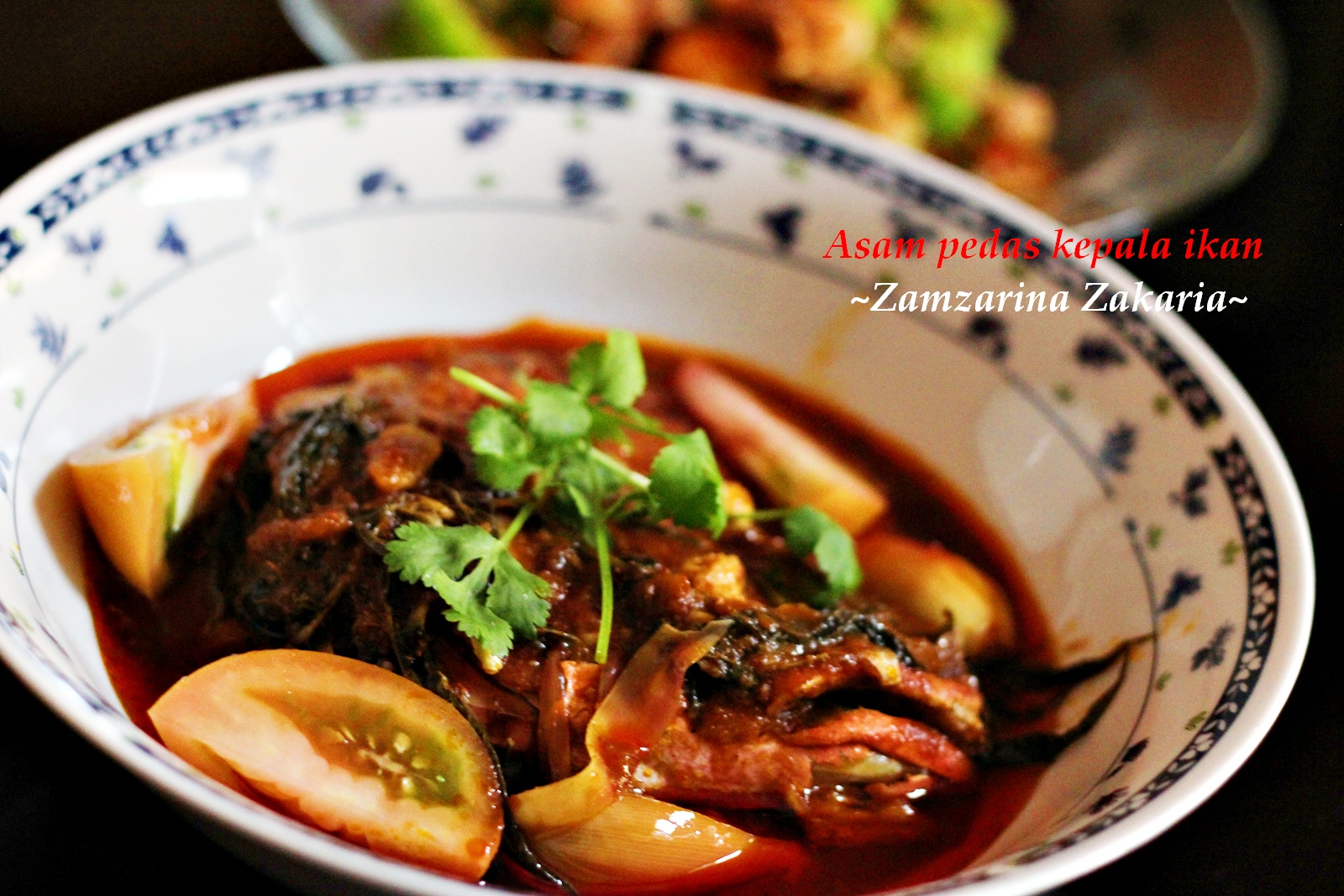 Resepi Asam Pedas Kepala Ikan Mayong - Recipes Blog i