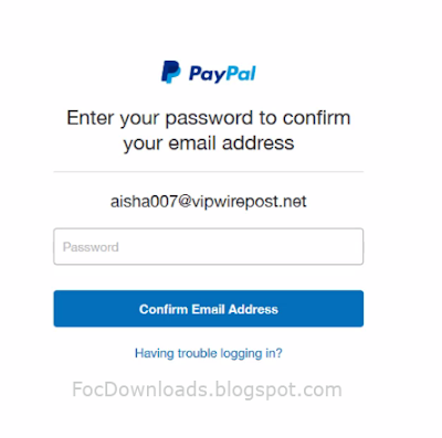 Re-Login to Confirm Email