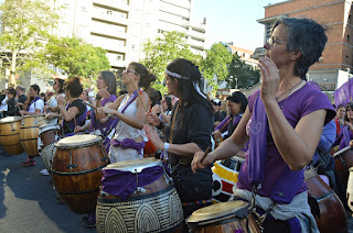 Marcha contra la Violencia de Género.La Melaza