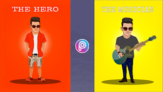 Instagram Viral Cartoon Miniture Editing Picsart || Cartoon Vector Art Photo Editing in Android