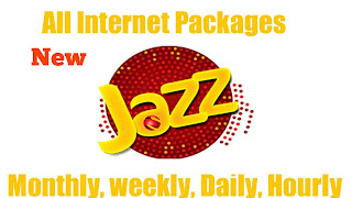 jazz all internet packages daily,weekly,monthly 2019