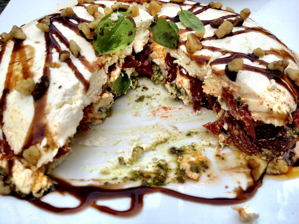 Playing With My Food!: Goat Cheese Pesto Torte