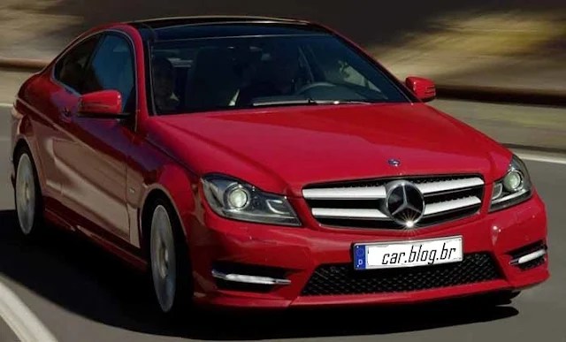 Novo Mercedes Classe C 2012 Cupe - traseira