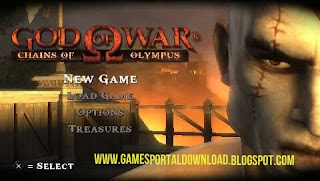 Download God of War: Chains of Olympus CSO 250MB In Android Highly Compressed (PPSSPP)