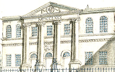 Shrewsbury Guildhall by John Ingleby (detail)