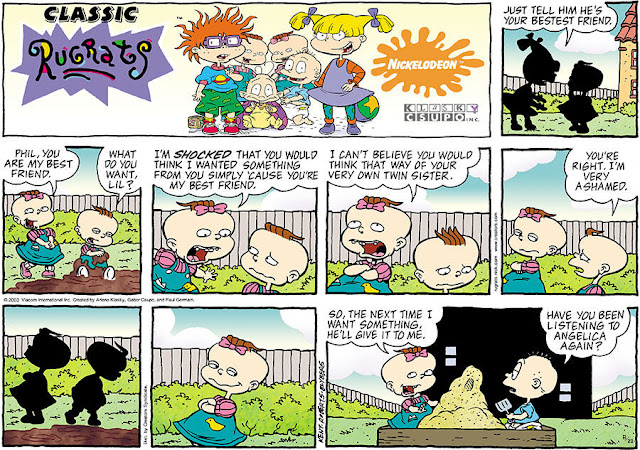 Classic Rugrats Comic Strip for August 20, 2023 | Nickelodeon