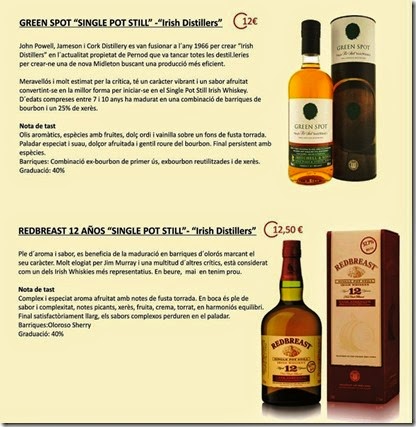 Carta de Whiskies 07