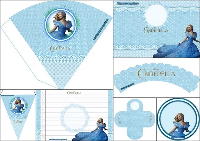 Película de Cenicienta: Mini Kit para Imprimir Gratis.