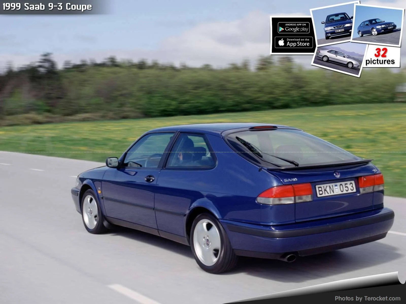 Hình ảnh xe ô tô Saab 9-3 Coupe 1999 & nội ngoại thất