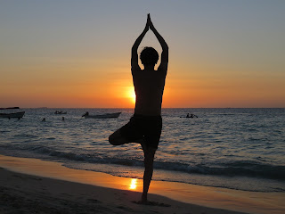 Vrikshasana or Tree Yoga poses for balance and strength