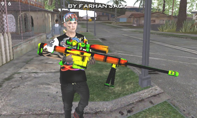 New Sniper Mod for GTA SA Android (No need PC) dff only 