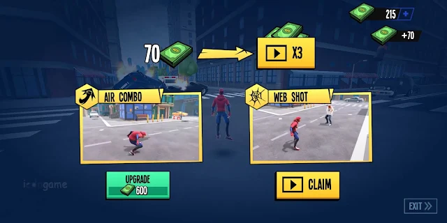 لعبة Spider Fighter 3 | لعبة المقاتلين أبطال المدينة الكبيرة