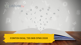 Contoh Soal Tes SKB CPNS 2020