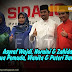 Asyraf Wajdi, Noraini & Zahida ketua Pemuda, Wanita & Puteri Baharu