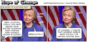 obama, obama jokes, political, humor, cartoon, conservative, hope n' change, hope and change, stilton jarlsberg, hillary, old, children's defense, soros