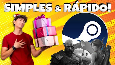 Como COMPRAR JOGO como PRESENTE na STEAM