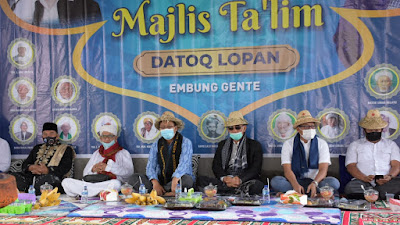 Gubernur NTB Dinobatkan Sebagai Keluarga Besar Datoq Lopan