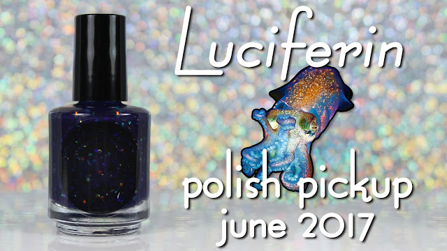 Octopus Party Nail Lacquer Luciferin • Polish Pickup June 2017 • Under The Sea