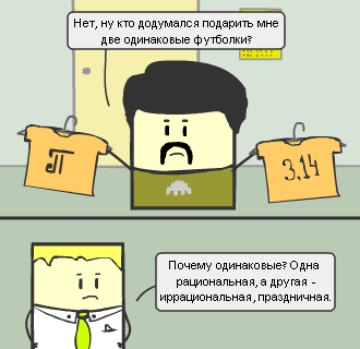 Сюжет #158. Про футболки, продолжение.