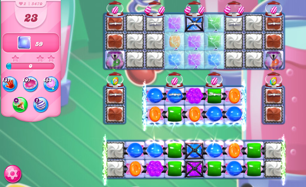 Candy Crush Saga level 5470