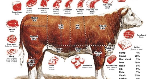  Jenis  jenis  Potongan  Daging Sapi untuk Steak