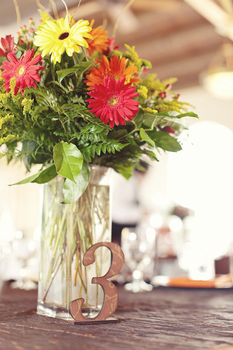 gray and purple wedding