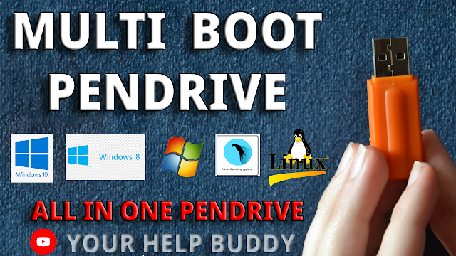 Multi Bootable Pendrive || All In One USB Flash Drive || Ventoy Tutorial || Your Help Buddy