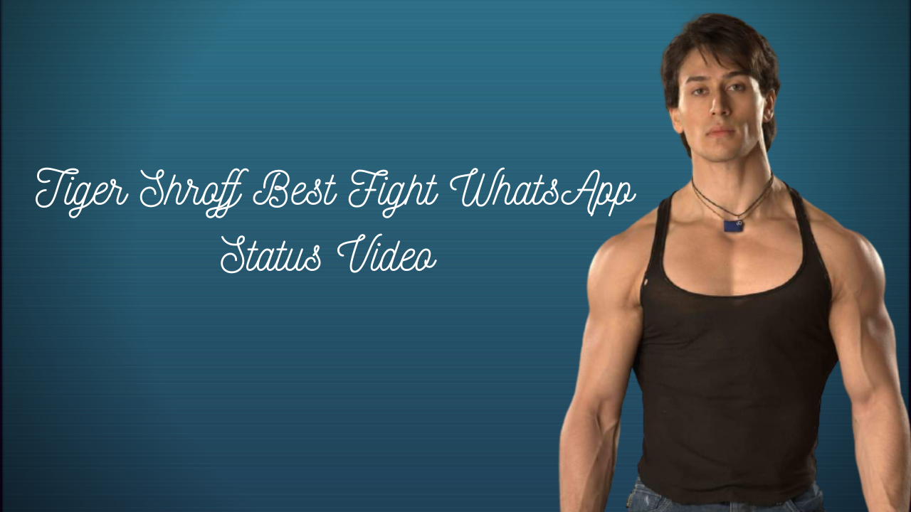 Tiger Shroff Best Fight WhatsApp Status Video Free Download