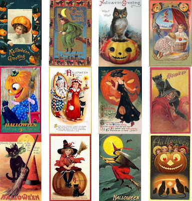 Victorian Halloween Card Ideas